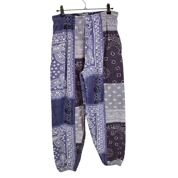 Urban Outfitters BDG patchwork Bandana Print Jogger Sweatpants - Picture 3 of 7